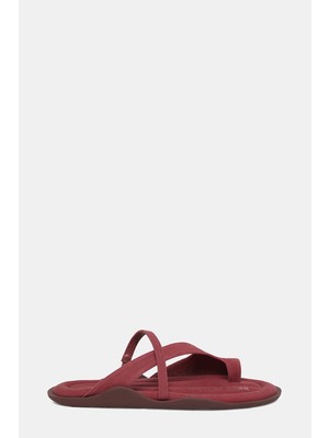 Gia Couture Gıa Couture Burgundy Slippers