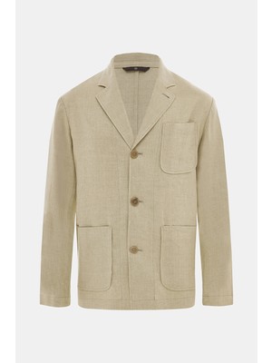 Vakko Beige Jacket