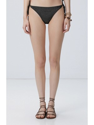 Network Black Gold Bikini Bottom