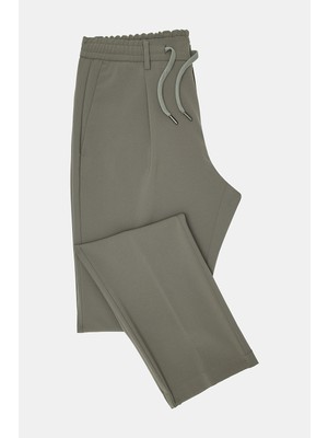 Vakko By Montecore Elastic Drawstring Waist Trousers