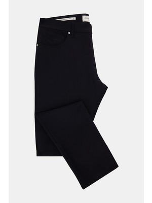 Jacob Cohen Black Five-Pocket Trousers