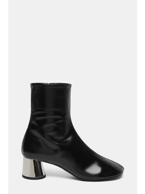 Proenza Schouler Black Leather Heeled Boots