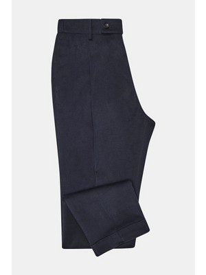 Vakko By Berwıch Navy Trousers