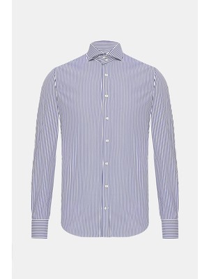 Vakko Exclusive Striped Pattern Shirt