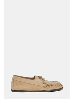 3 Juın Beige Suede Shoes