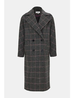 Helene Berman Anthracite Pea Coat
