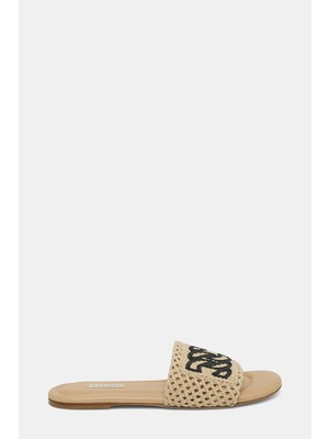 Casadei Casadeı Beige Slippers