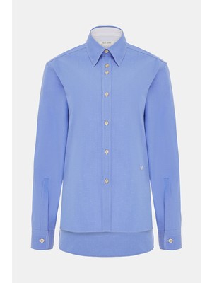 Wales Bonner Blue Shirt