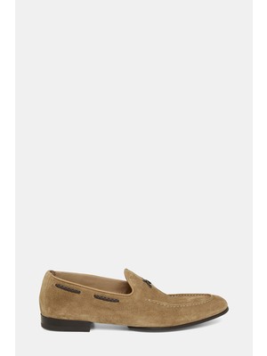 Doucal's Doucal’s Camel Suede Leather Loafers