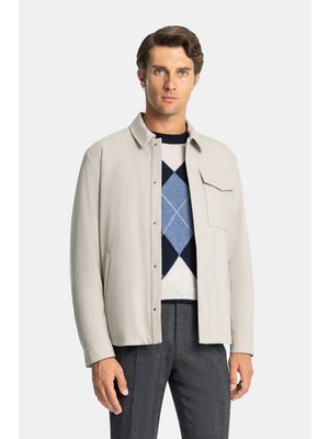 Vakko By Montecore Natural Down Filled Shirt Jacket