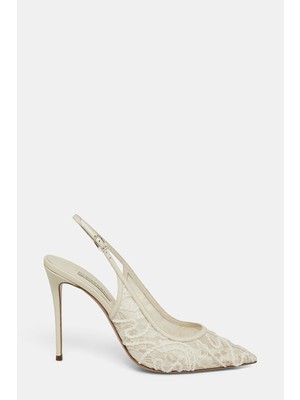 Casadei Casadeı Ecru Evening Shoes