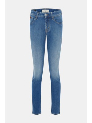 Jacob Cohen Blue Slim-Leg Denim Trousers