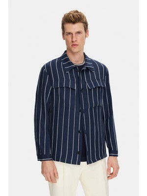 Vakko Navy Jacket