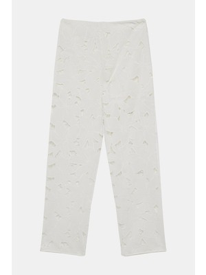 Vix Vıx Ecru Trousers