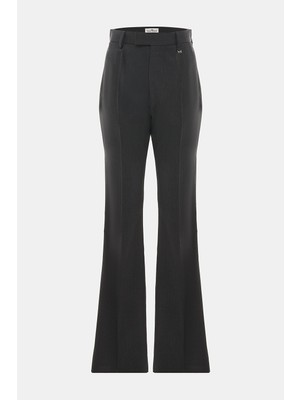 Vivienne Westwood Vıvıenne Westwood Anthracite Straight-Leg Wool Trousers