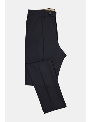 Vakko By Berwıch Navy Trousers