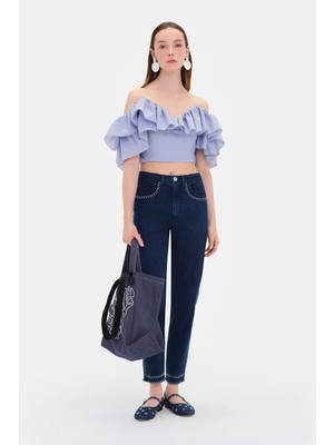 Vakko Navy Jeans