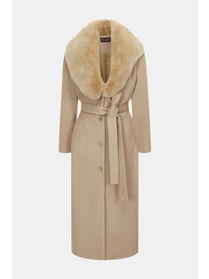 Vakko Beige Coat