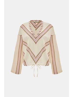 Devotion Devotıon Ecru Blouse