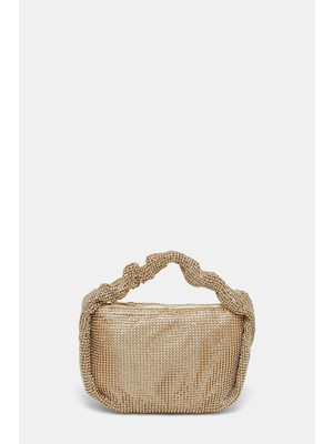 Vakko Silver Textured Bag
