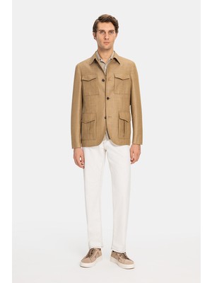 Vakko Beige Jacket