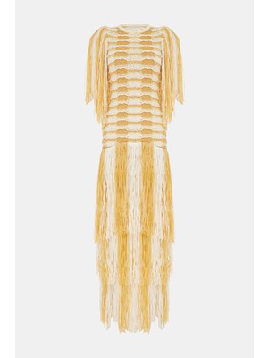 Ulla Johnson Multicolor Patterned Maxi Dress