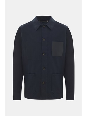 Jacob Cohen Navy Cotton/linen Jacket
