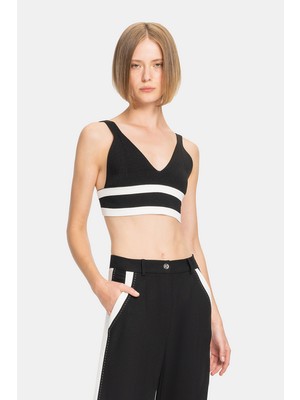 Vakko Black Bustier