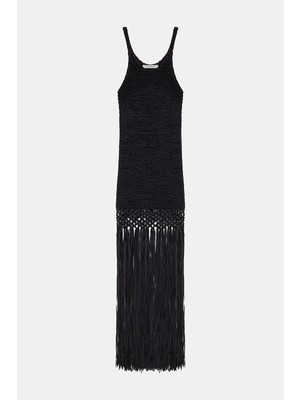Phılosophy Black Midi Dress