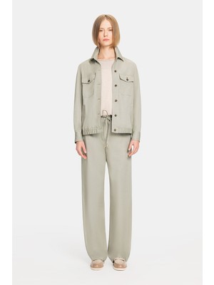 Vakko Khaki Trousers