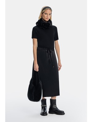 Vakko Black Dress