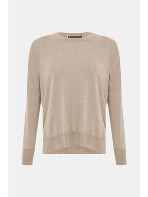 Vakko Beige Knitwear