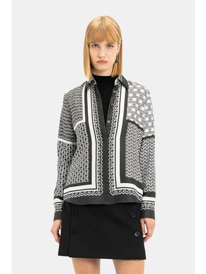 Vakko Black Long Sleeve Shirt