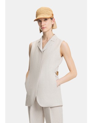 Vakko Beige Vest