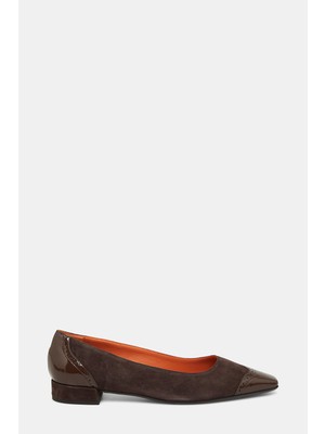 Vakko Brown Suede Shoes