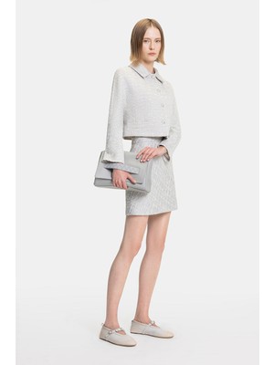 Vakko Grey Melange Jacket