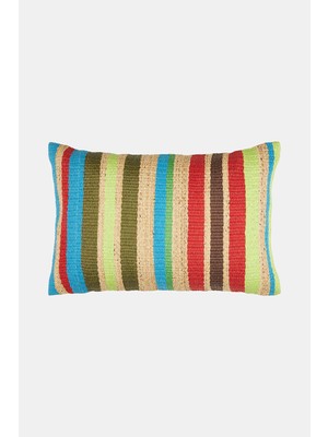 Vakko Decorative Red Detailed Cushion