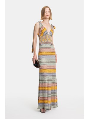 Vakko Multicolor Dress