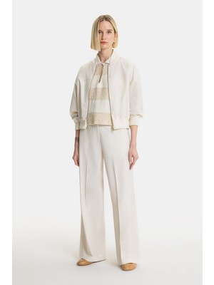 Fabiana Filippi Fabıana Fılıppı Ecru Wide-Leg Trousers