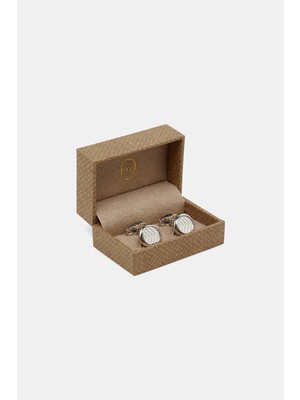 Vakko Silver Cufflinks