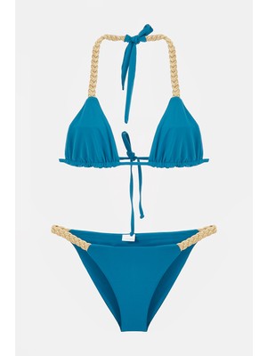 Calarena Blue Tie Bikini