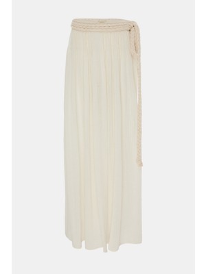 Chrıstıan Zen Ecru Skirt