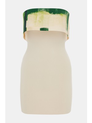 Alexis Alexıs Green Patterned Dress