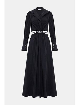 Simkhai Sımkhaı Black Midi Dress