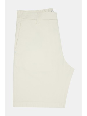 Jacob Cohen White Chino Bermuda Shorts
