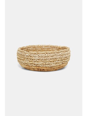 Vakko Large Size Straw Basket 38 cm