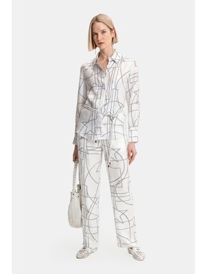 Vakko By Lorena Antonıazzı White Trousers