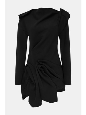Acler Black Dress