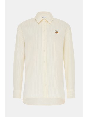 Maison Kitsune Maıson Kıtsune Light Yellow Shirt