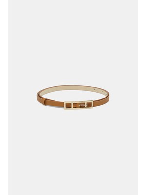 Fabiana Filippi Fabıana Fılıppı Tan Leather Belt